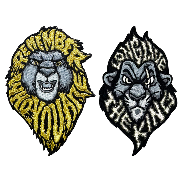 Lion Patches - GZila Designs