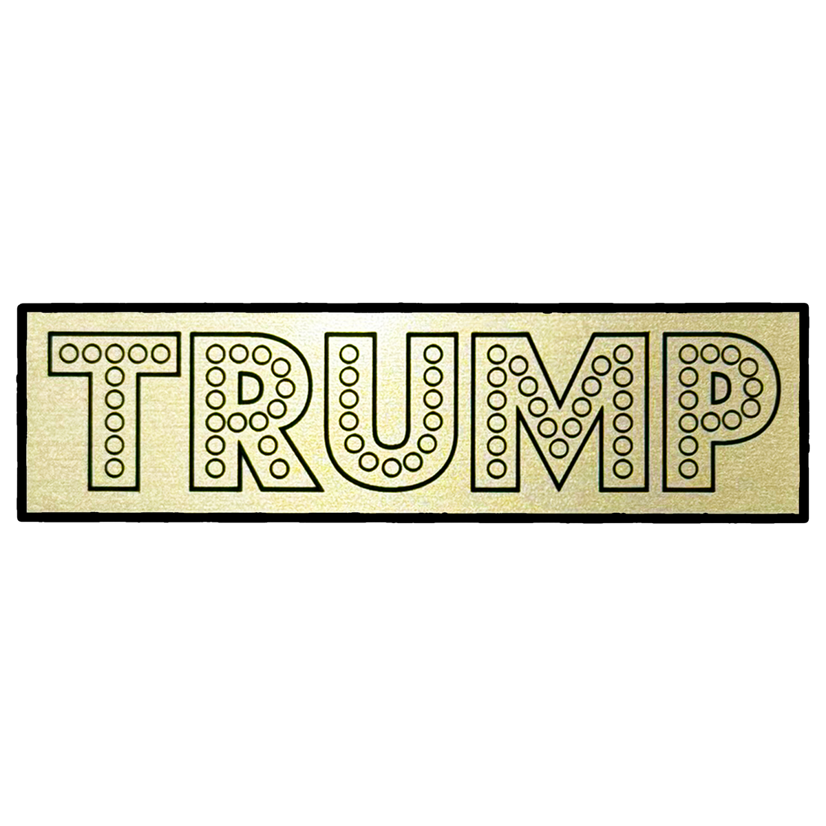 Presidential Name Tape 💡