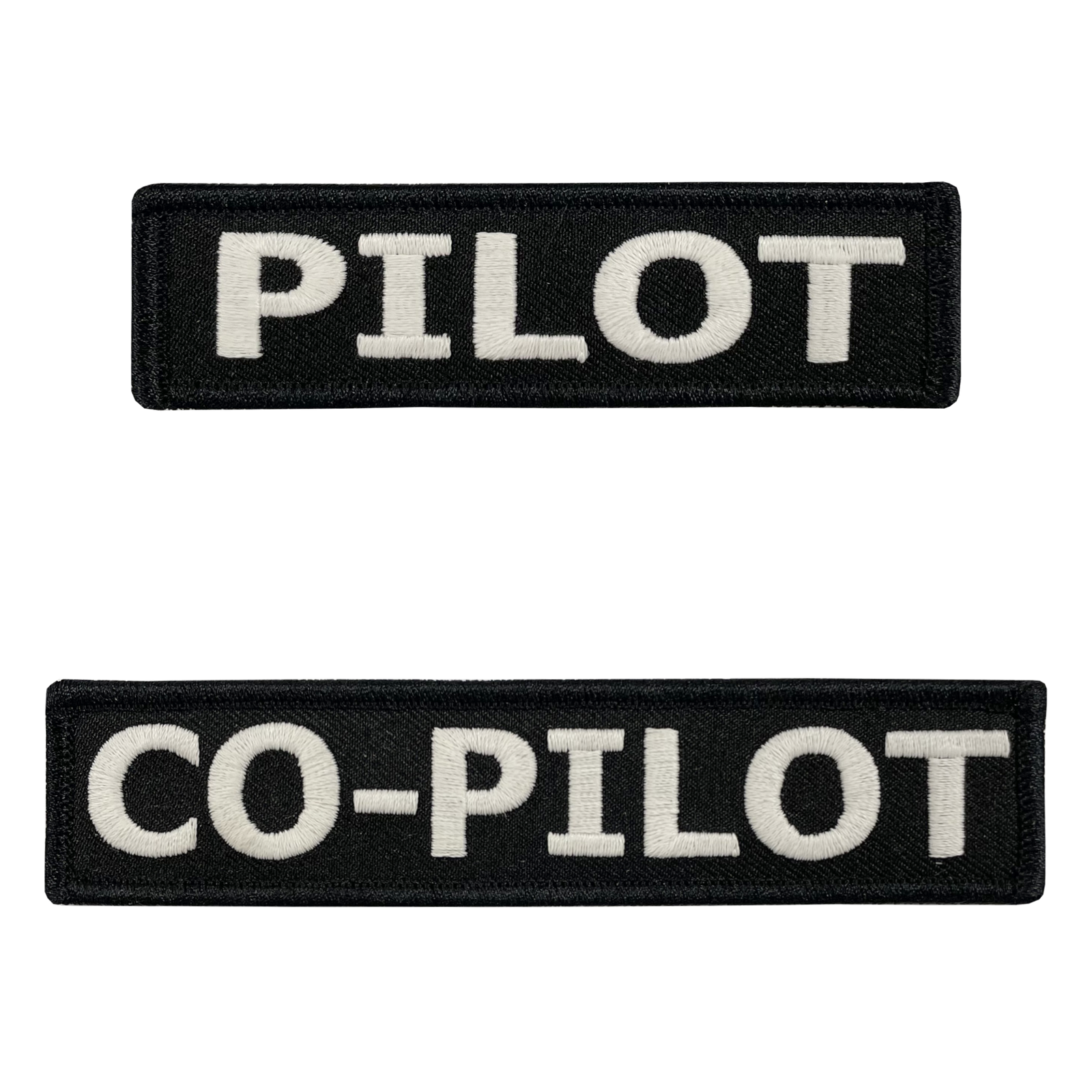 Pilot + Co-Pilot Name Tape Patch - GZila Designs