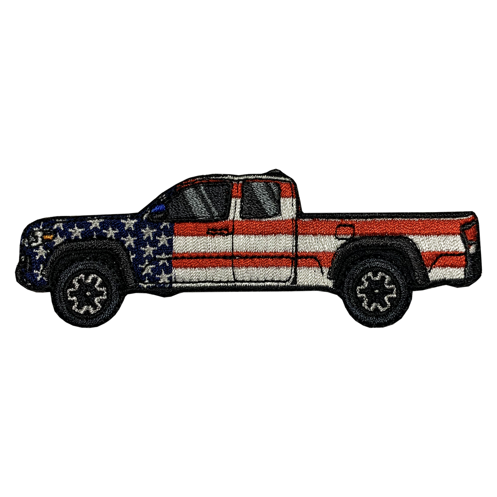 Tacoma Access Cab Patriotic Patch - GZila Designs