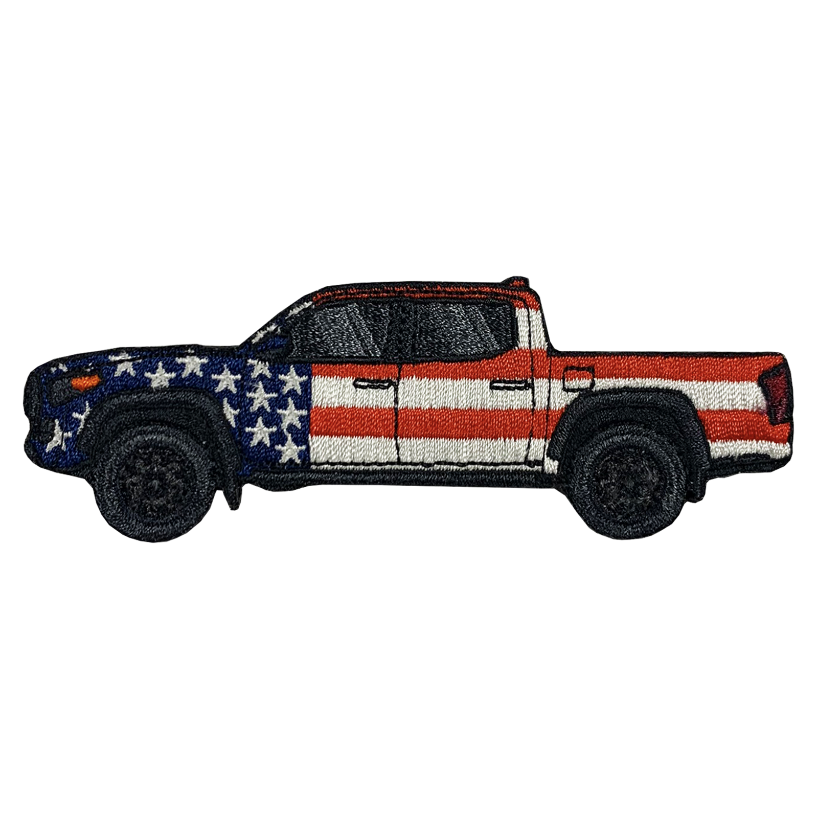 Tacoma Double Cab Short Bed Patriotic Patch - GZila Designs