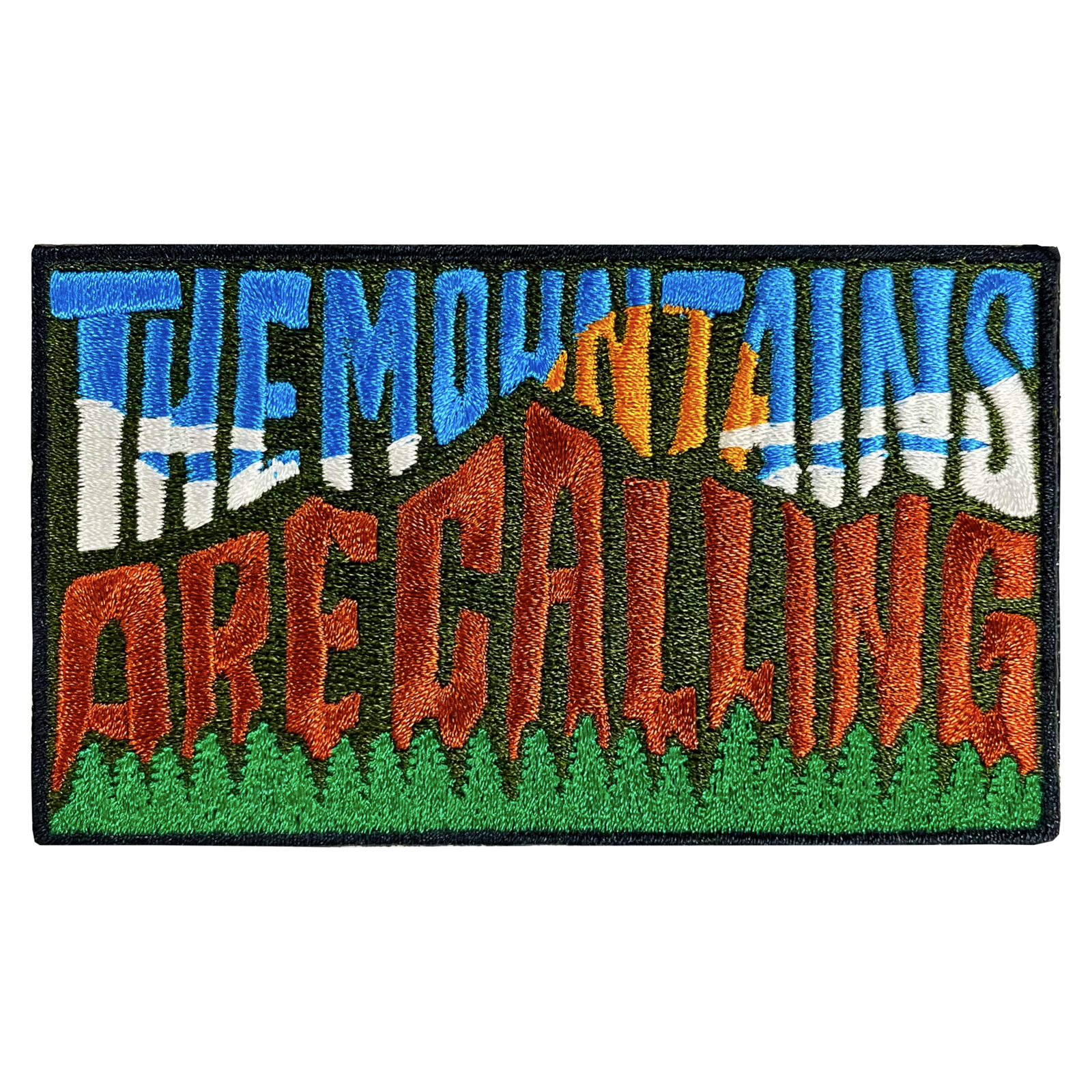 The Mountains Are Calling Patch - GZila Designs