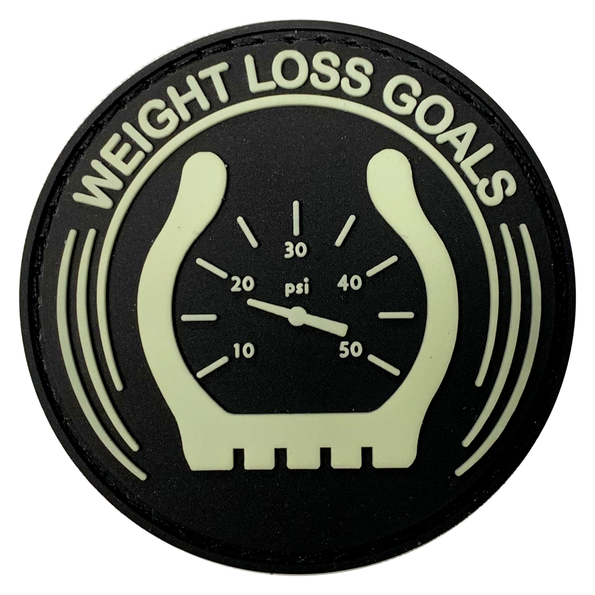 Weight Loss Goals Patch - GZila Designs