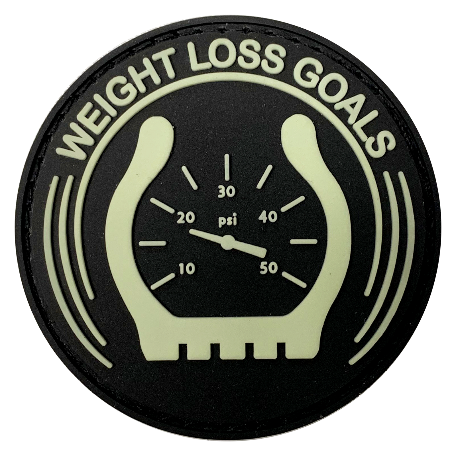 Weight Loss Goals Patch - GZila Designs