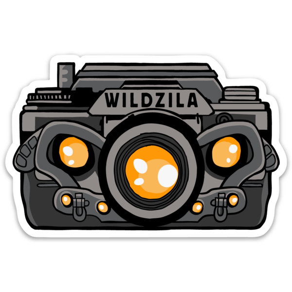 WildZila Sticker - GZila Designs